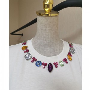 Új tencel vászon pamut keverék kiváló minőségű női póló