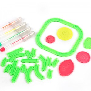 Színes spirális művészeti készlet