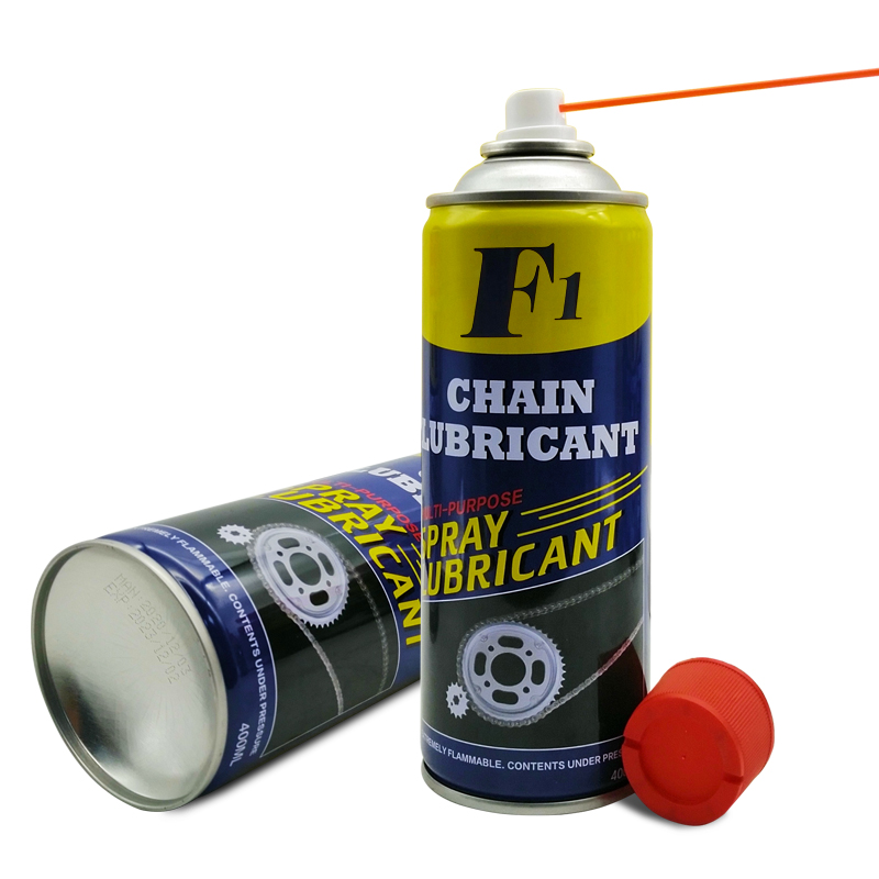 Gyártó F1 lánc kenőanyag spray behatoló olaj anti-rozsdamentes kenőanyag spray