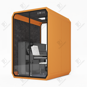 Nem érintő osztályok elszigetelése mozgatható 4 személyes iroda pod épület hagyományos hangszigetelt stand beszélgető tárgyalóterem