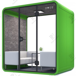 Élő Webcast Pod Akusztikus szoba Telefon Kereskedelmi hordozható Hangszigetelt fülke Meeting Office Pod eladó