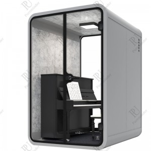 Mozgatható Hordozható Stúdió Otthoni Acél Akusztikus asztalok Szék Iroda Hangszigetelt Pods Irodai telefonfülke Beltéri Munka Találkozó Moduláris