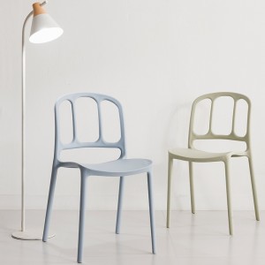 Modern kültéri kávézó székek étterem étkező szék kiváló minőségű egymásra rakható lounge műanyag szék