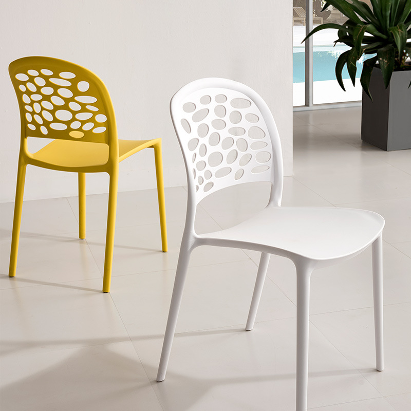Gyárinagykereskedelem Modern étterem egymásra rakható műanyag színes étkező székek karok étteremhez