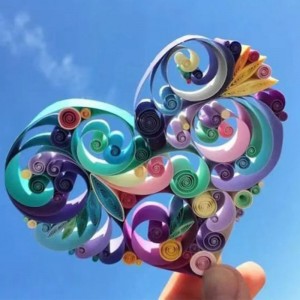 Színes papírszalag