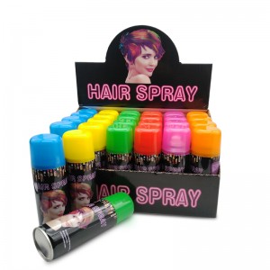 Hajszínes aeroszol spray csillogó hajszín