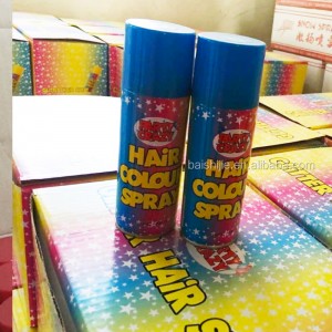 Hajfesték spray -átmeneti hajfesték spray -átmeneti hajfesték színek