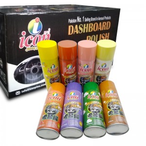 Automatikus szilikon műszerfal lengyel műszerfal spray -viasz autó lengyel