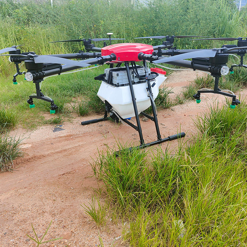 6 tengely 60L műtrágya drón mezőgazdaság permetezés drón mezőgazdaság