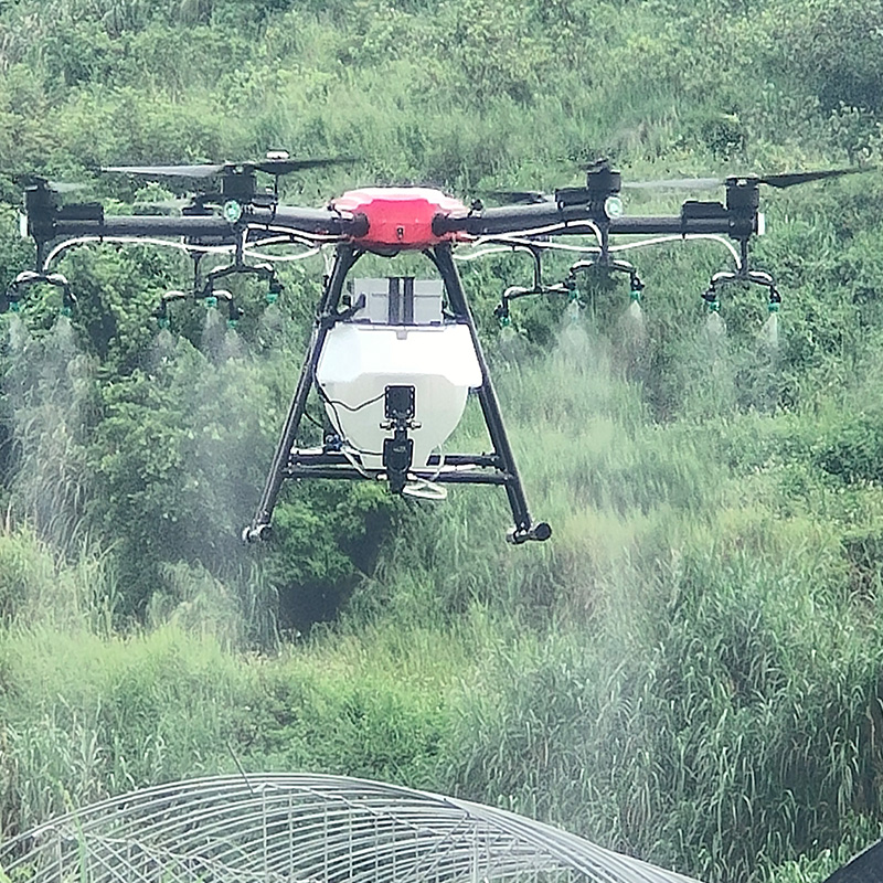 6 tengely 60L műtrágya drón mezőgazdaság permetezés drón mezőgazdaság