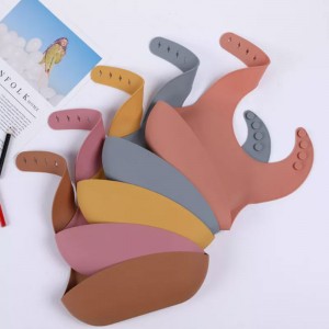 Baba melltartó szilikon melltartó állítható vízálló étkezési eszközök Élelmiszer minőségű melltartó