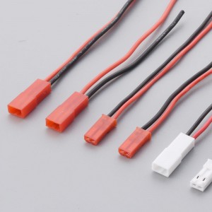 2p Syp hím&female aljzat dugó 2*10 cm -es kábelrel Auto, e-bike, csónak, LCD, LED és akkumulátor krimpelnöki elektromos csatlakozó vezetéke