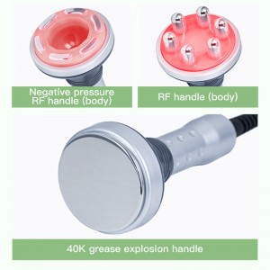 7 Az 1 -ben ultrahangos kation vákuum karcsúszó, masszázsgép karosszéria karosszéria alakító arc test bőrápolási masszírozó szalon, gyógyfürdő, otthoni használat.