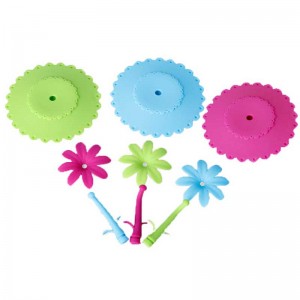 Napraforgó kupa fedelek ételrács szilikon csésze fedelek