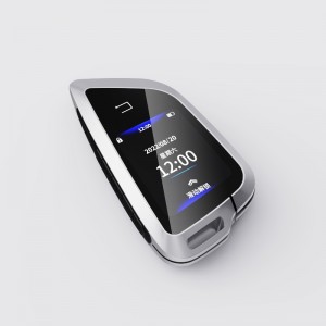 Intelligens LCD autókulcs, frissítse a kulcsnélküli belépést, Auto Lock&Feloldja a távoli autóindítót, a FOB kulcscsere -lopásgátló kiegészítők, a jármű logó kijelzője