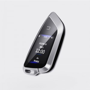 Intelligens LCD autókulcs, frissítse a kulcsnélküli belépést, Auto Lock&Feloldja a távoli autóindítót, a FOB kulcscsere -lopásgátló kiegészítők, a jármű logó kijelzője