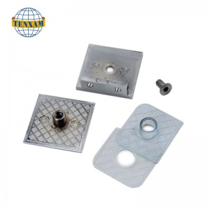 Dupla lyukú Cambered 0 fokos rögzítő bilincs