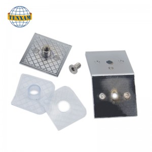 Egyoldalú ívelt 135 fokos rögzítő bilincs