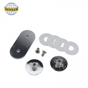 Kettős golyó 180 fokos rögzítő klip