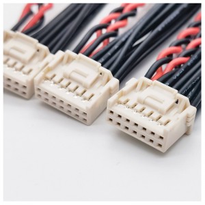 Molex Terminal Line 501646-1400 Double Sor heveder huzal 2,0 mm-es robot hengermotor csatlakozó kábel testreszabása