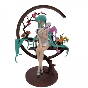 Yun xiang ő gyönyörű lány első hangon shaohua cheongsam első hang 1/7 ülő kéz do jövőbeli medálmodell