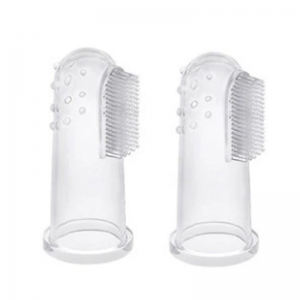 Puha sörte szilikon gyerekek baba csecsemő fogak ujj fogkefe