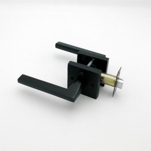 S7503 Adatvédelmi ajtó kar a hálószobához és a fürdőszobai ajtók matt fekete