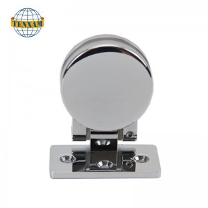 Gyári árfal -falak az üveg zsanéros zuhany ajtó csuklópántos kerek