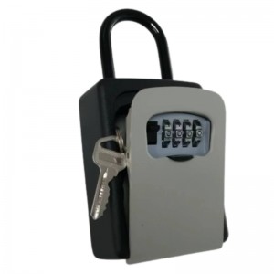 KB001 Key Lock Box, kombinált kulcs biztonságos lockbox a házkulcs tárolójának kódjával, kombinált ajtó szekrény