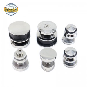 Rozsdamentes acél üveg zuhany tolóajtó hardver szerelvények fürdőszobával tolóajtó csúszókerekkel