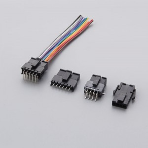 Nagykereskedelem MX3.0 3,0 mm 3mm 43625-0800 Autóipari hangszóró kötődik a kábelköteg hím csatlakozó kábel testreszabása