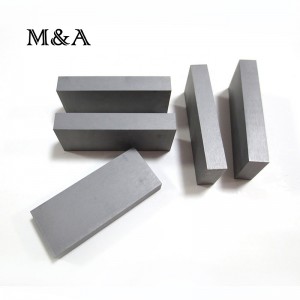 Tungsten karbid blokklemez -csíkok