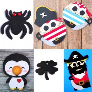 Kiváló minőségű kézműves barkács színű hablapok Eva