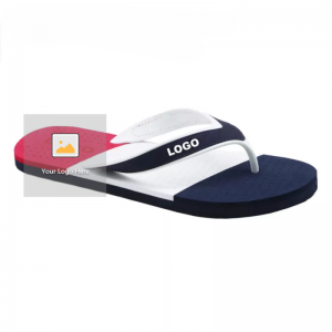 Testreszabott logó kültérinyári strandnagykereskedelmi forró értékesítési férfiak PVC szíj alkalmi komfort sport Eva Flip flops flipflops papucs