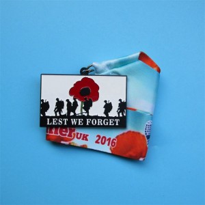 Személyre szabott Honor Awards Metal 3D fekete bevonatú katonai érmek