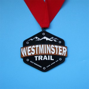 Egyedi maratoni fémérmet félmaratoni érmek