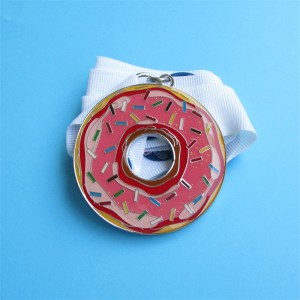 Egyedi fém aranyérmes színesnyomtatás virtuális sportérmet