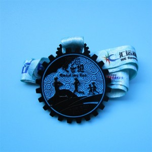 Díjmaraton, amely futtatja az egyedi fém sportérmet