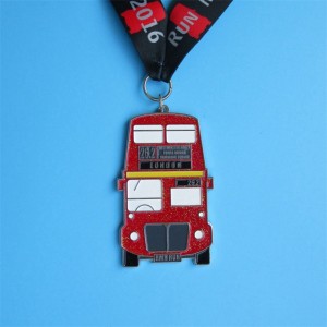 Érem gyártja az aranyozott, egyedi gyártású 3D -snyomtatási fém sportverseny díjat