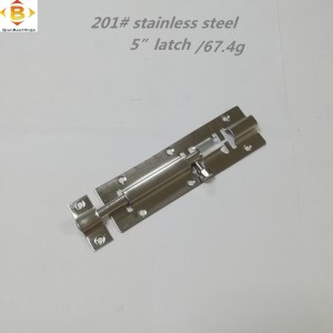 201#latch hüvelykujj -retesz hüvelykujj záró ajtó csavar 201#stainless acél retesz