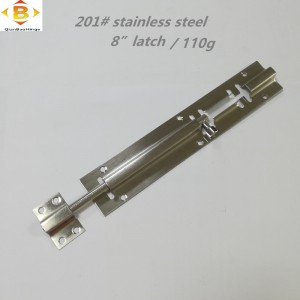201#latch hüvelykujj -retesz hüvelykujj záró ajtó csavar 201#stainless acél retesz