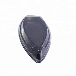 Eldobható kedvtelésből tartott műanyag sushi tálca sütemény doboz csomagolás