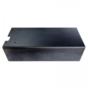 Fekete eloxált extrudált profilok, CNC marónagy pontosságú alkatrészek