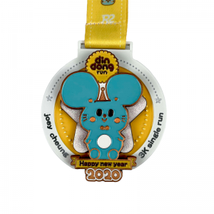 Egyéni érmek zománc futó érmek tartó