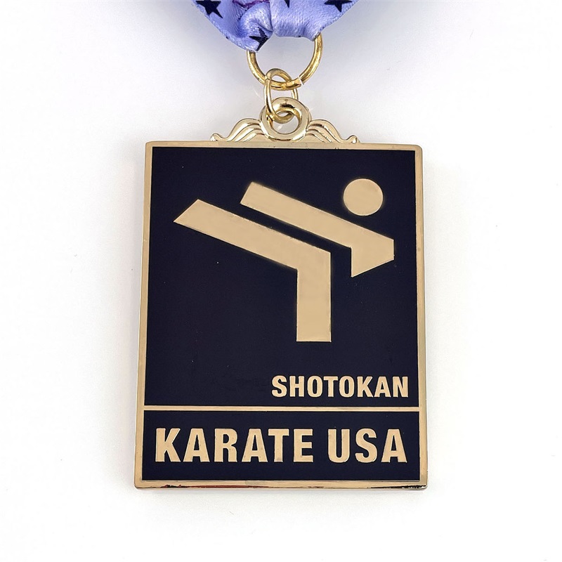 Zománc medál öntött fémérmek medallas de wushu kungfu