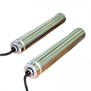 Egyenes 50/60 miniatűr elektromos henger DC kefe nélküli 24V horganyzott motor 220V 380V rozsdamentes acél henger