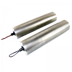 50/60 Miniatűr AC Electric Roller AC Motor szerelvény Vonal rozsdamentes acél henger tengelye