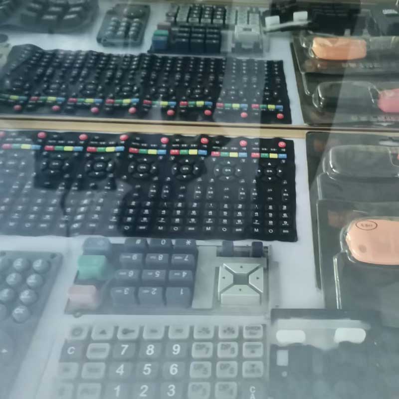 Testreszabott számológép szilikon gumi billentyűzet TV távirányító szilikon gomb