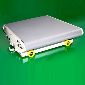 Különleges kocsi a Huidong Logistics Sorter Express Belt szállítóhoz horganyzott hengeres rozsdamentes acélból készült elektromos görgők bevonatához