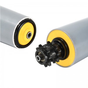 Kis lánckerék elektromos hengeres átmérője 38/50/60/76 szinkron öv több ék-o-gyűrűs lánckerék horganyzott erőhenger